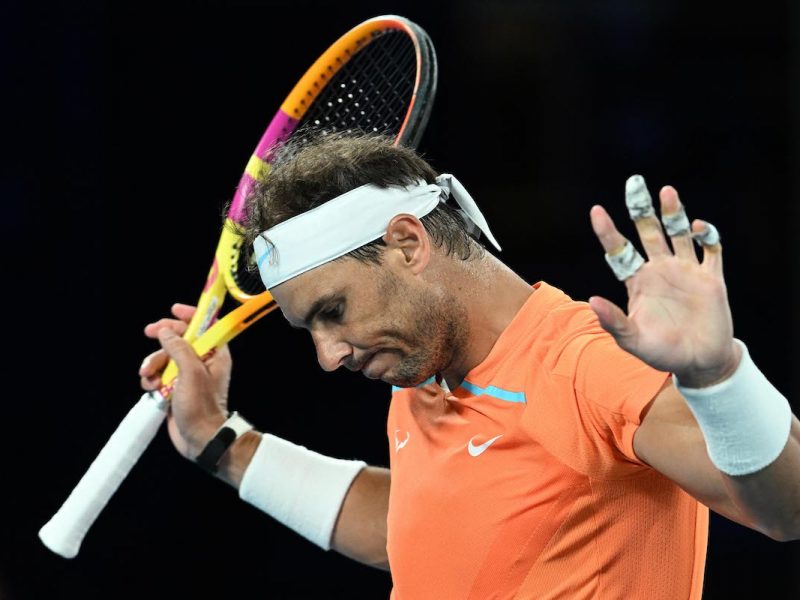 AUS Open: Down Goes Nadal